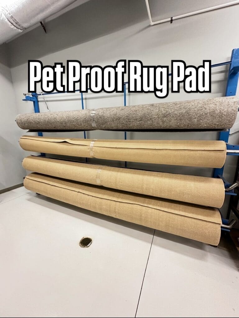 rug pad for pets